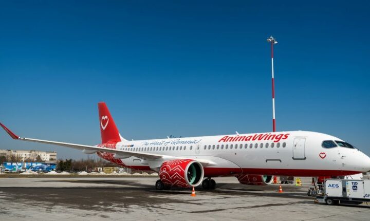 AnimaWings adauga al saselea avion; inca doua Airbus A220 in aprilie