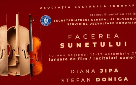 Documentarul "Facerea sunetului" ajunge în 4 județe, cu concerte live și conferințe