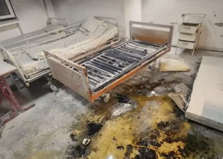 Incendiu la Secția de Psihiatrie a Spitalului Județean Reșița. De la ce ar fi pornit focul