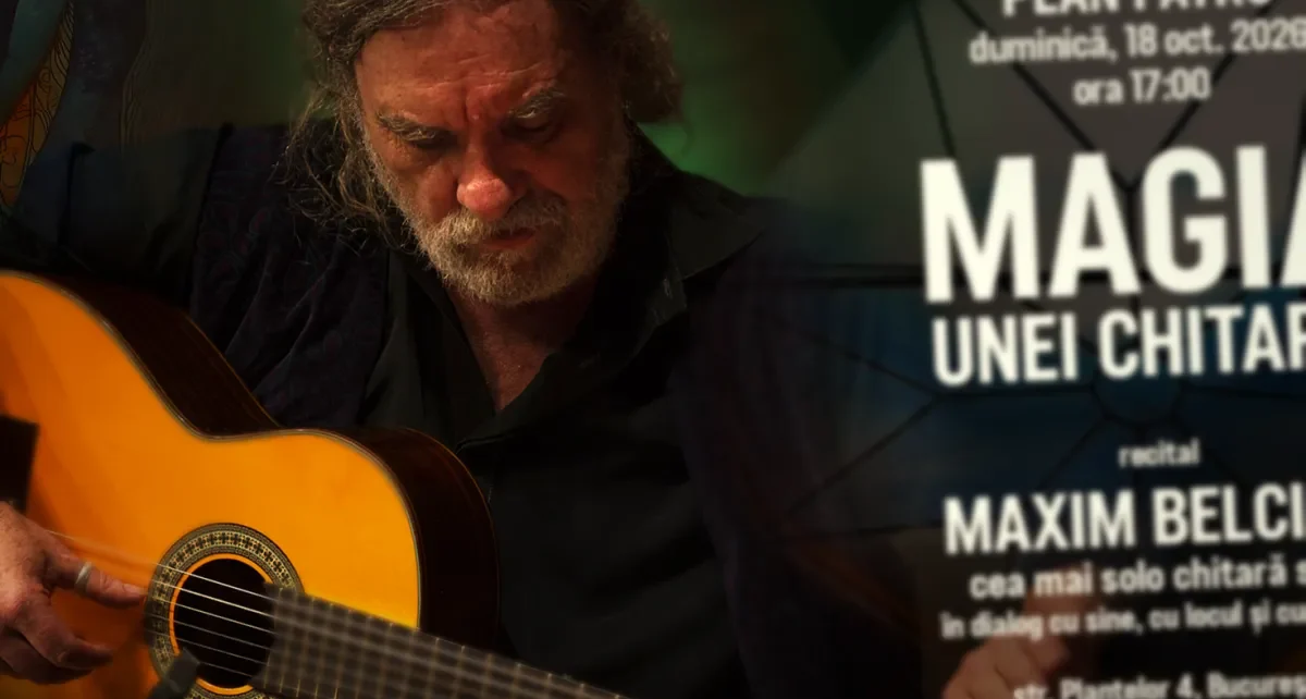 Maxim Belciug, recital de chitară la PLAN PATRU