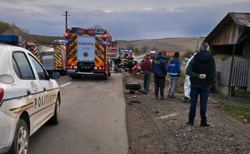 Patru victime în accidentul din Grebenișu de Câmpie